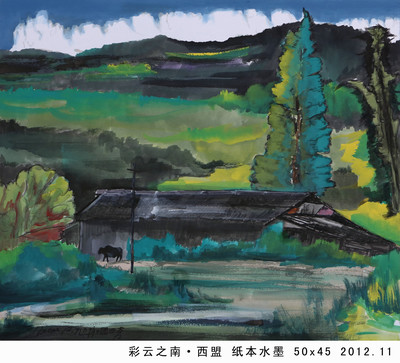 物我的期待_著名画家李连志写生作品欣赏